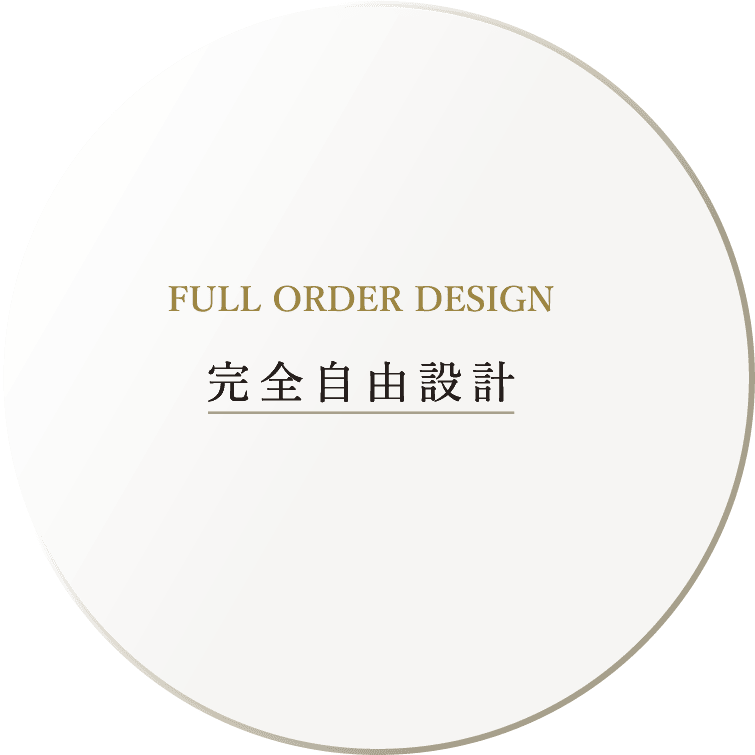 FULL ORDER DESIGN 完全自由設計